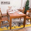 東莞展博實(shí)木餐桌長方形_餐廳家具_(dá)新中式系列_白蠟?zāi)綺報價